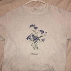 Forget me not flower shirt